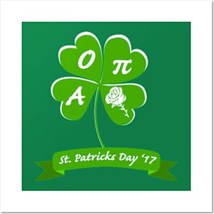 AOII St. Patricks Day Posters and Art